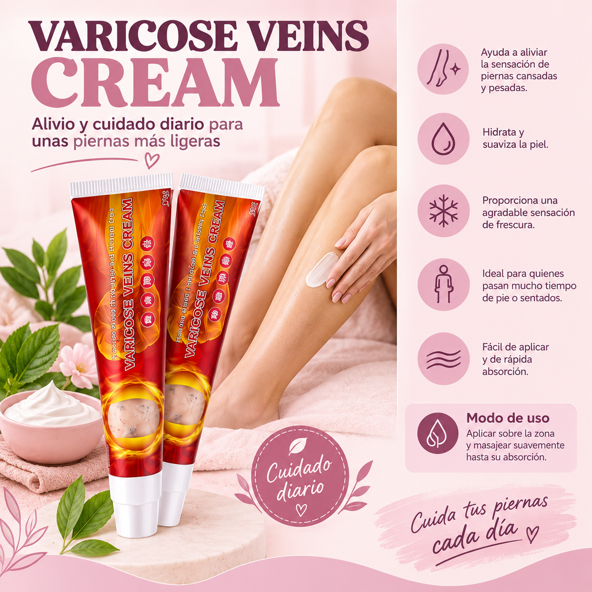 Varice new Veins Cream Pomada